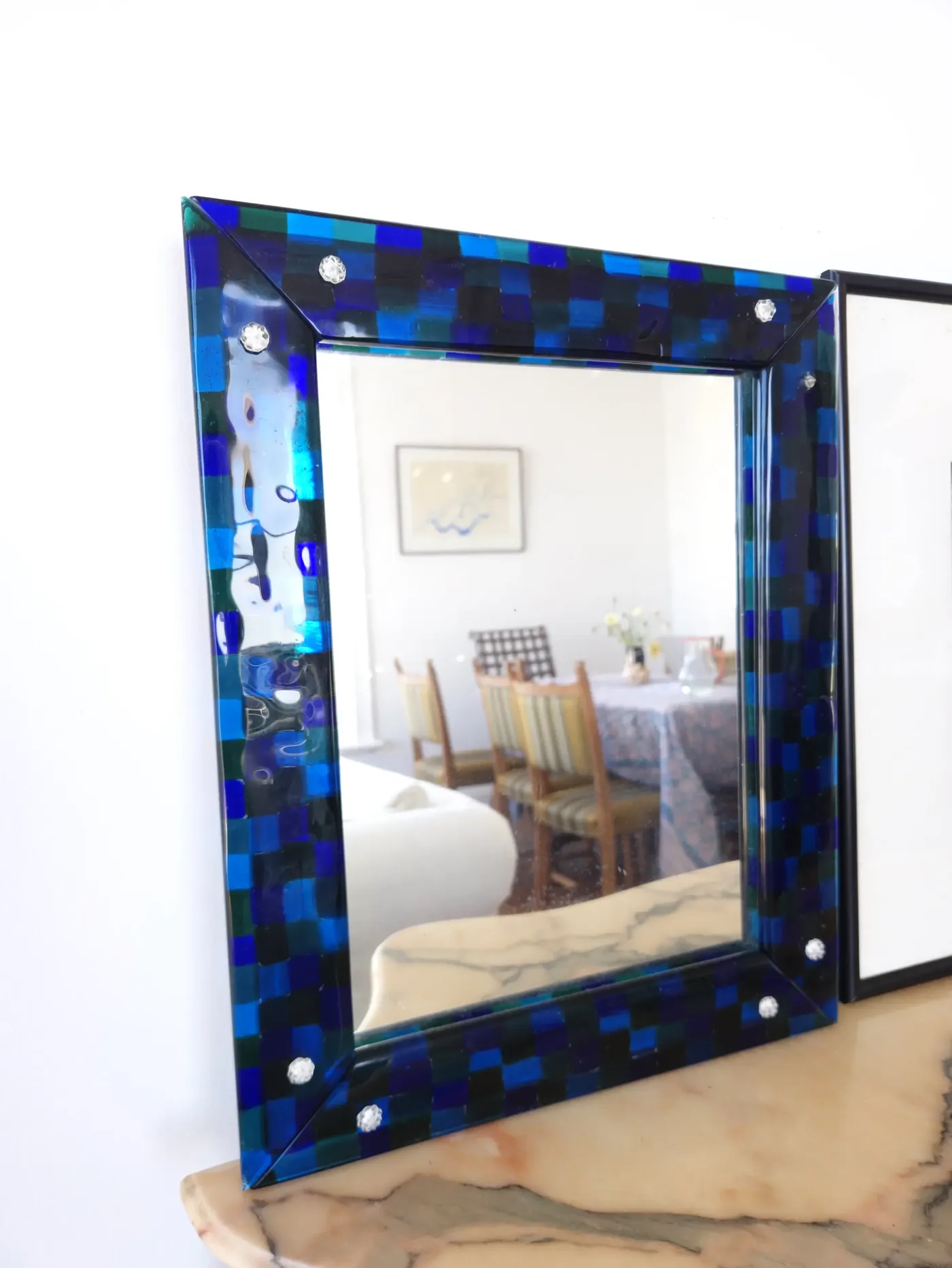 Murano glass mirror